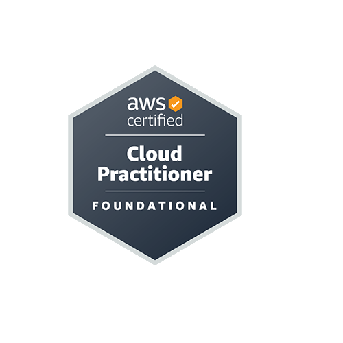 AWS Cloud Practitioner badge